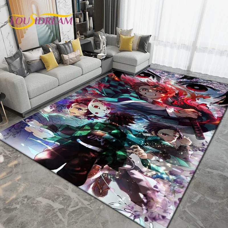 Большой коврик для рассеивания демонов нескользящий гостиной детской комнаты