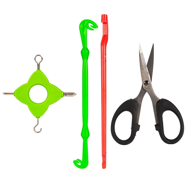 

Knotter Puller Tool Fishing Carp Knot Multi Puller Tool With Scissors For Rig Making Method Fishing Tackle Accessories