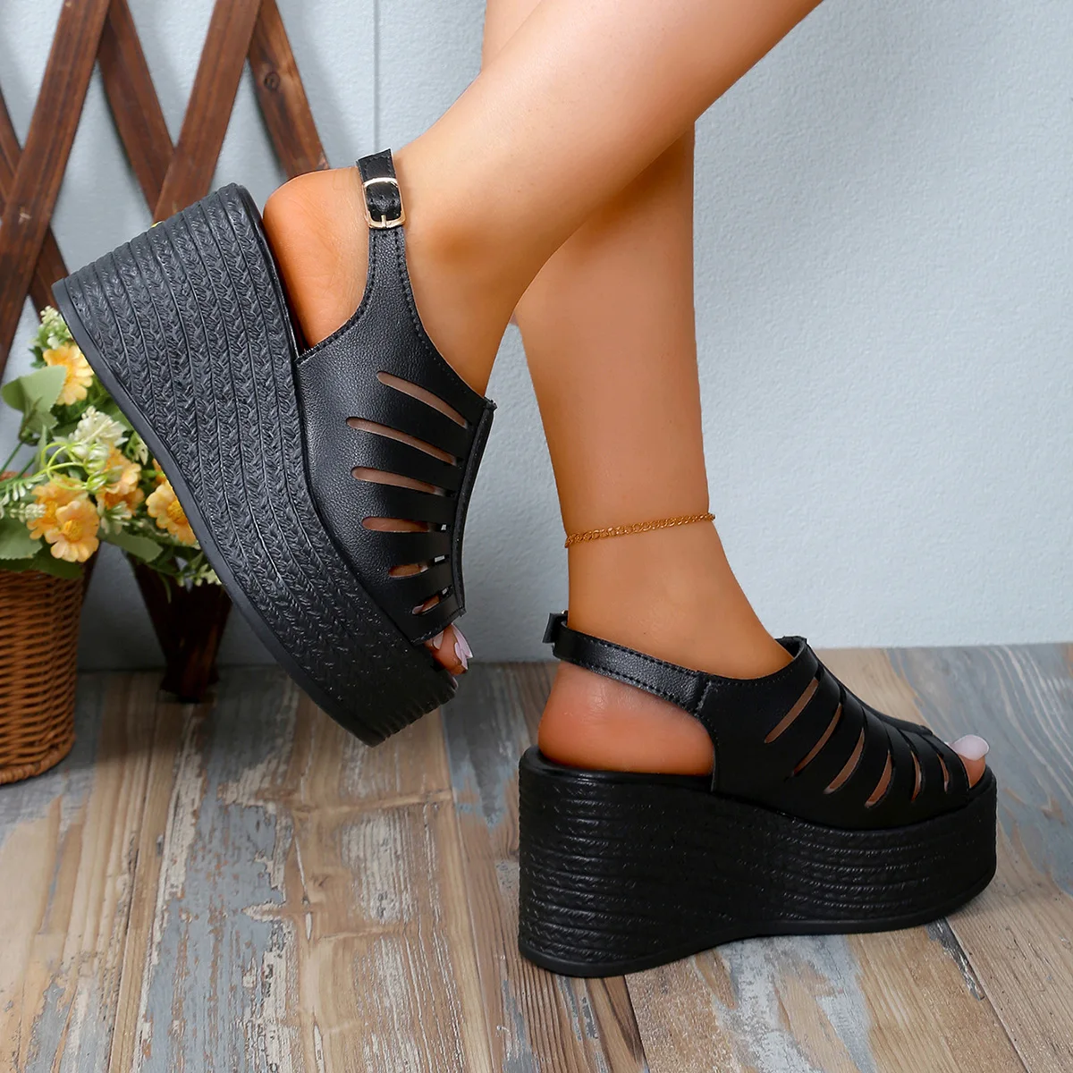 Обувь Роскошные сандалии лоферы без шнуровки летние женские костюмы большого