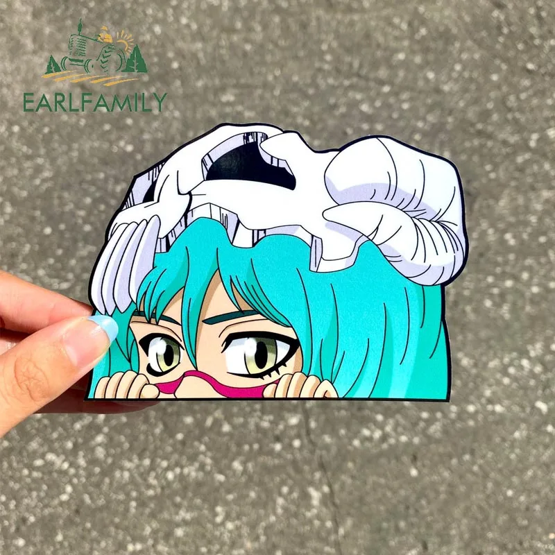 EARLFAMILY 13 см x 9 см Neliel Tu Oderschvank наклейка на автомобиль отбеливатель Espada Chibi большая наклейка JDM украшение на окно автомобиля бампер