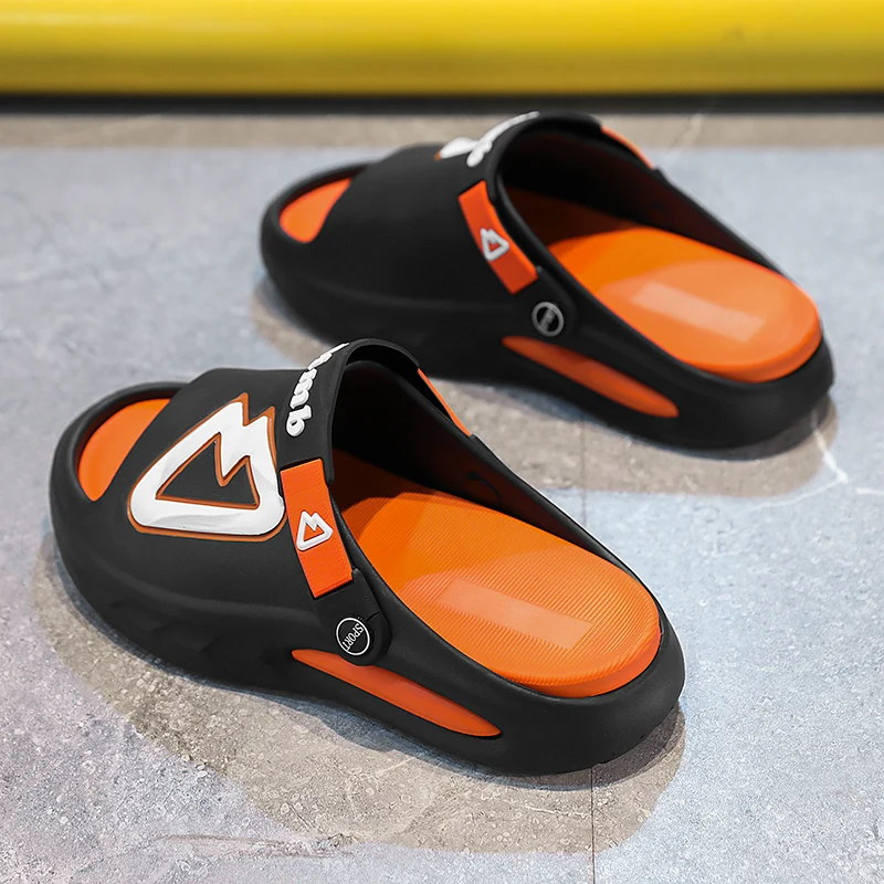 Сандалии мужские спортивные на толстой подошве Нескользящие Эва дышащие