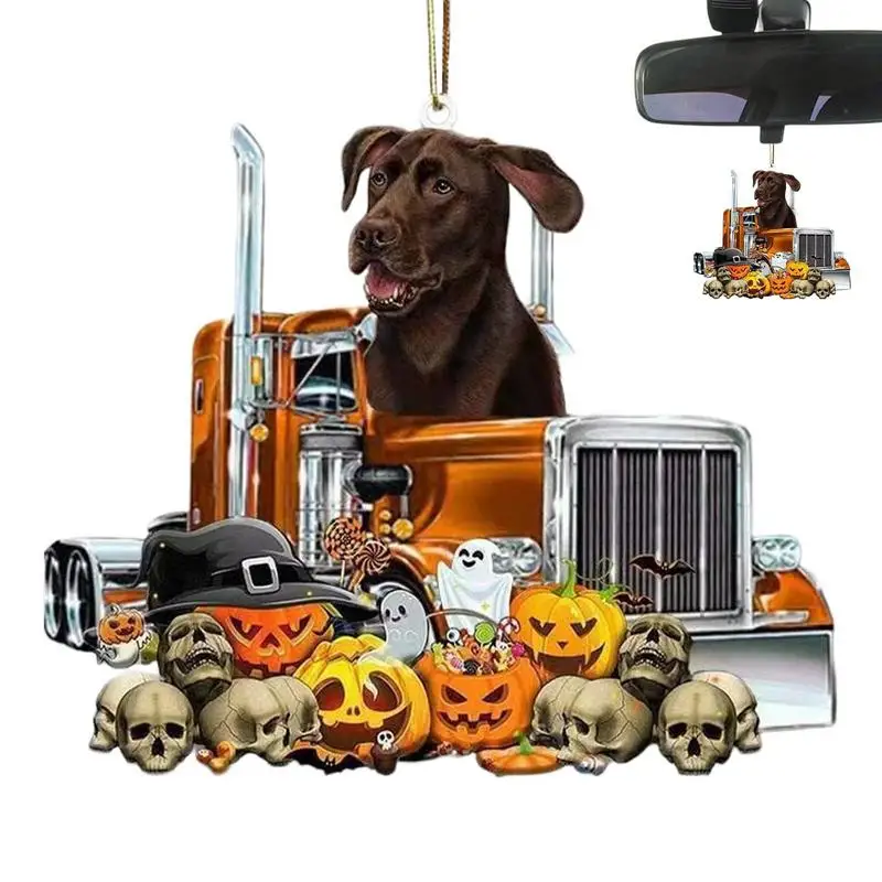 

Dog Car Pendant Rock Dog Acrylic Pendant Decor Vehicle Decorative Tool With Delicate Touch For RVs SUVs Trucks And Most Cars