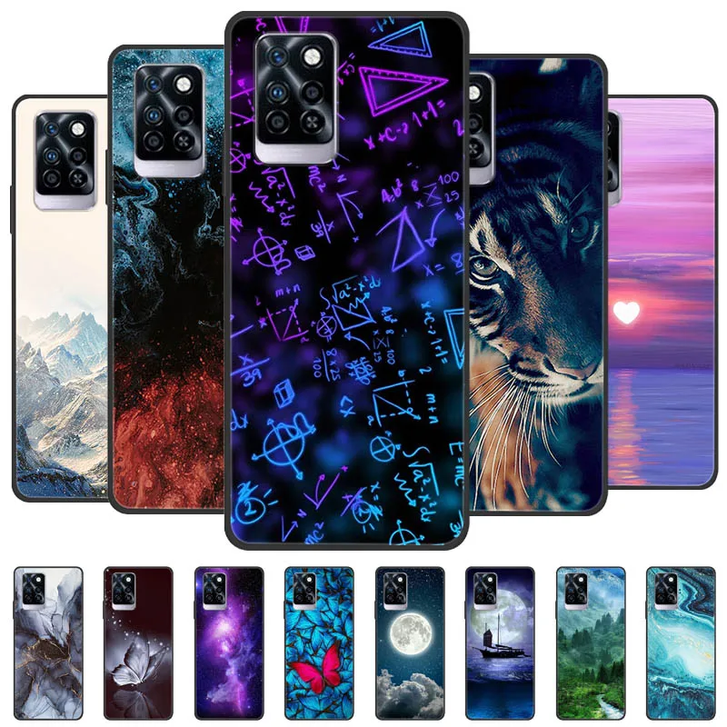 

For Infinix Note 10 Plus Case Shockproof TPU Soft Silicon Cover for Infinix Note10 Pro NFC Phone Case Note 10Pro 10Plus Funda