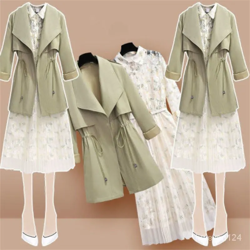 

TANC Women Coat Trench Coat Women Jacket Wind-jumpers