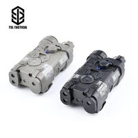 airsoft l3 ngal peq redgreenblue laser indicator tactical red dot laser white led strobe dbal battery box fit picatinny rail