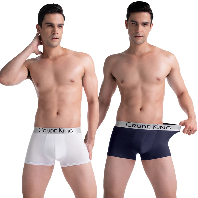 QUALIXIO 5pcs/lot Men Panties BoxerShorts Man Underwear For Men Boxers Breathable U Convex Male Underpants Mens Shorts M-4XL