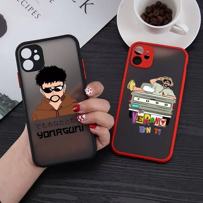 

Yo Perreo Sola Bad Bunny Maluma Un Verano Sin Ti Phone Case transparent For iphone 11 12 13 6 s 7 8 plus mini x xs xr pro max