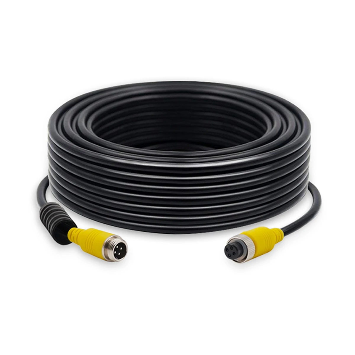 

4-контактный кабель для автомобильного видеорегистратора, Удлинительный кабель для автомобильной камеры заднего вида с авиационной головк...