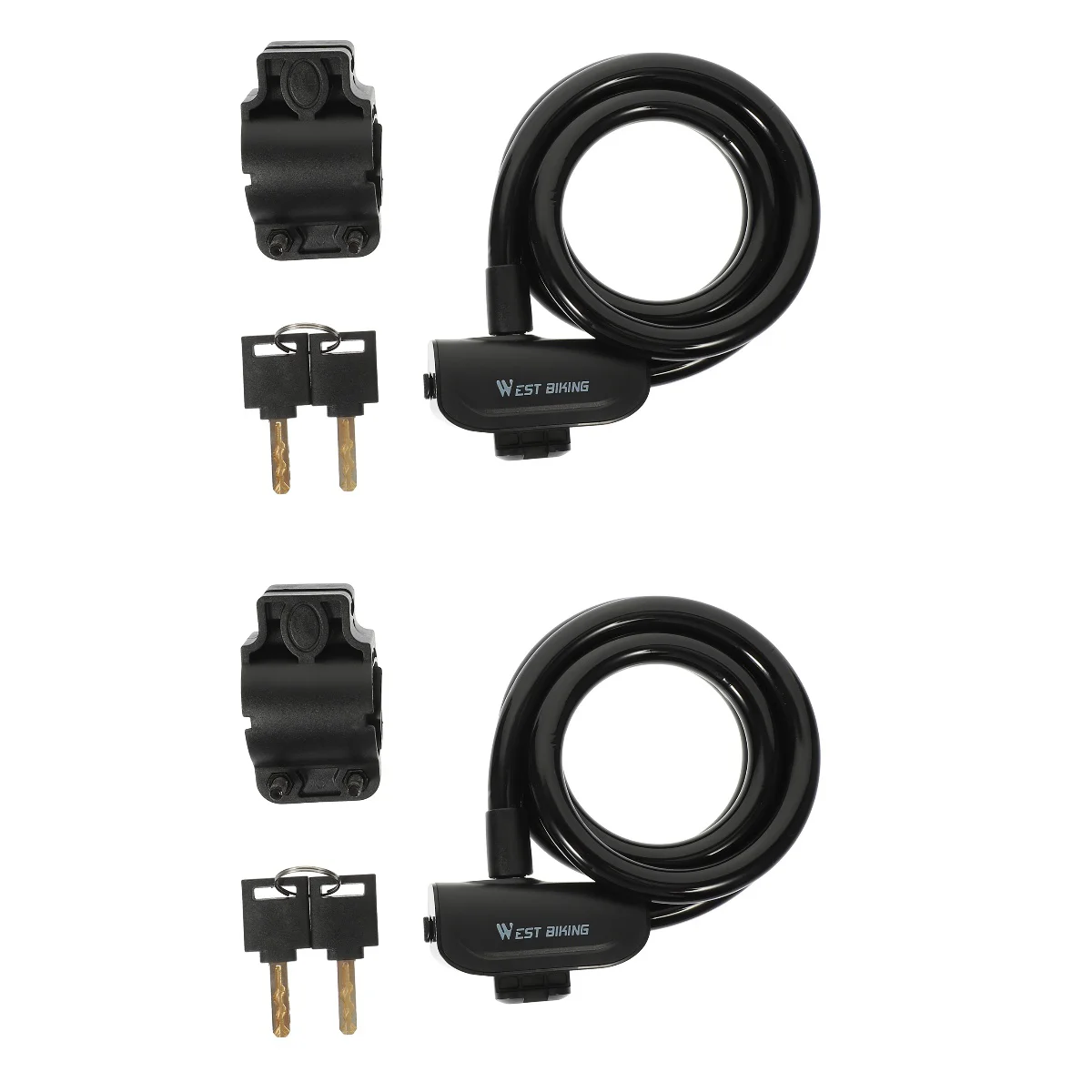 

Lock Bike Chaincable Accessories Locks Mountain Motorcycle High Safety Cycling Anti Waterproof U Keysstyle Simple D Heavy