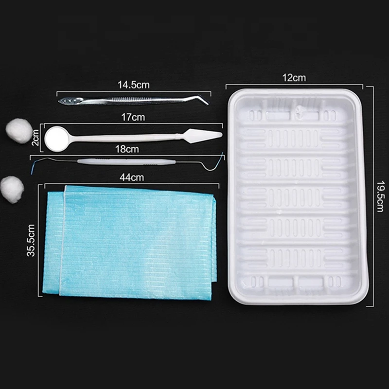 

1pcs Dental Stainless Steel Medical Tray Surgical Treatment Plate Square Plate Tools Tray Tool Operation Tray Lab Instrument