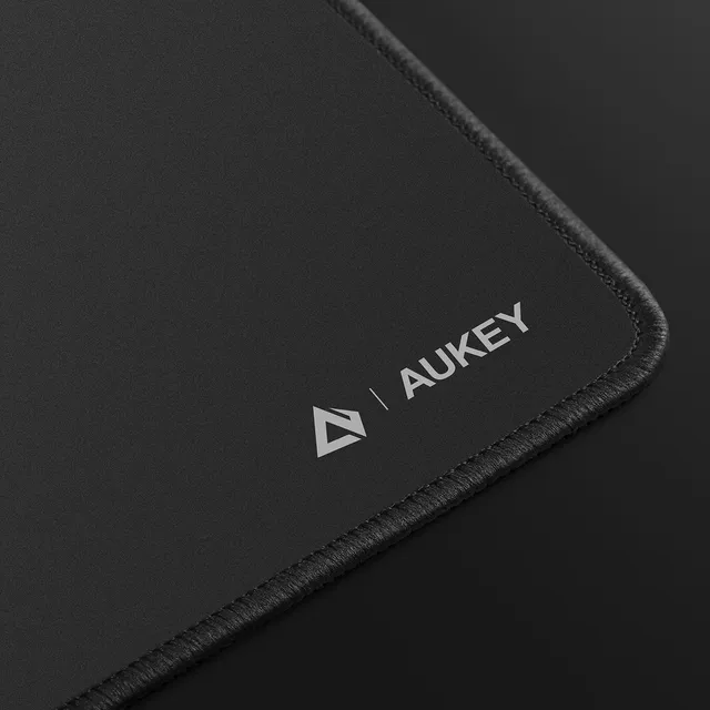 Aukey Gaming Mouse Pad with Smooth Surface, Non-Slip Rubber Base, and Anti-Fraying Stitched Edges RGB mousepad 4