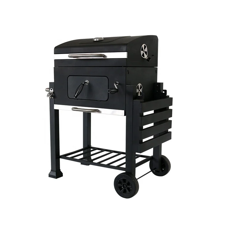 

Outside Charcoal Bbq Grill Portable Folds Foldable Good Stainless Steel charcoal griller