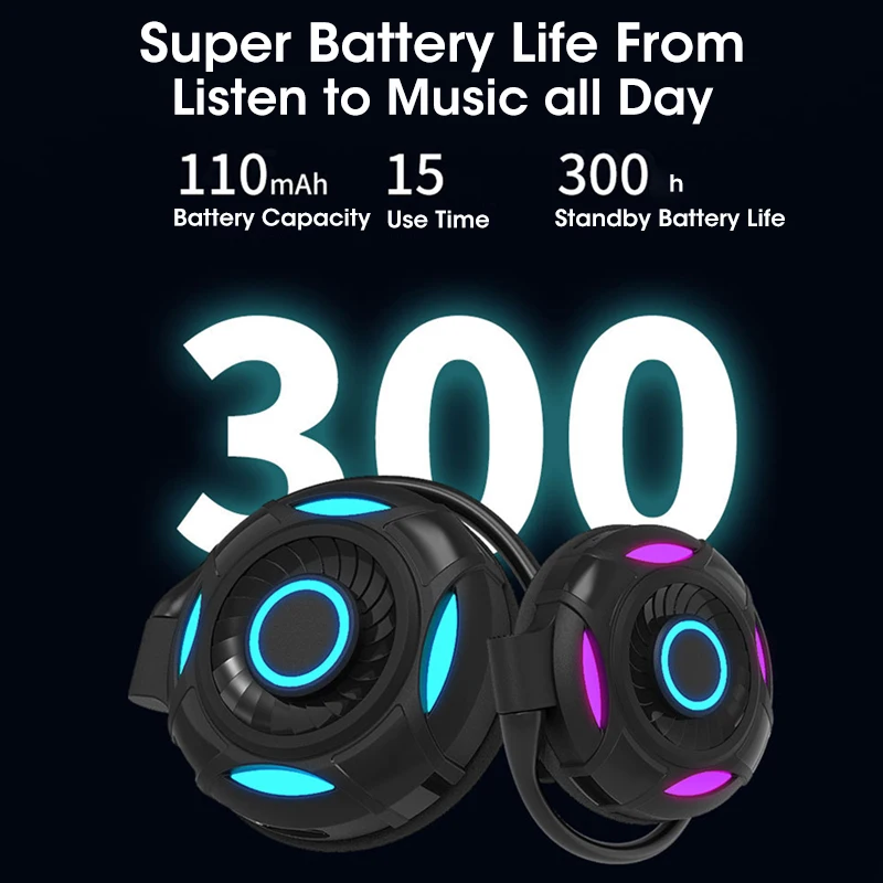 Игровые наушники с Bluetooth игровые микрофоном для телефона стерео Hi-Fi звук