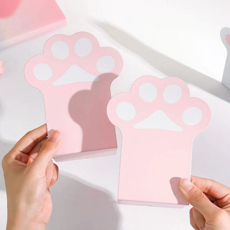 2 шт. креативные подставки для книг в виде кошачьей лапы кавайный