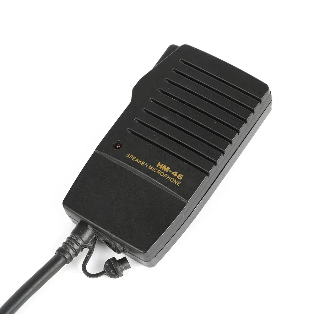 HM-46 Ручной динамик микрофон разъем PTT 3 5 мм для наушников ICOM IC-V8 V82 V85 IC-T2H IC-T7H T8A 2AT E90