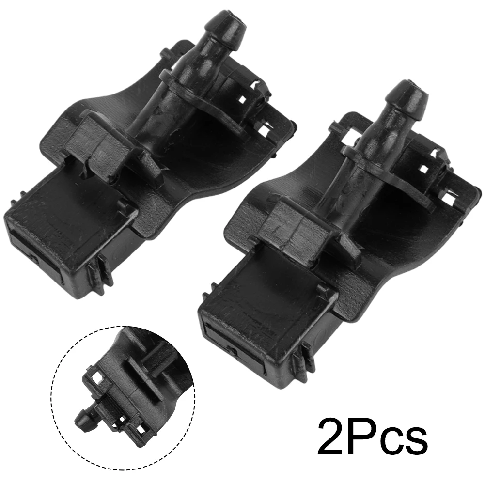 

Front Washer Nozzle Windshield Spray Windshield Water Replacement 48x24x27mm Accessories Black For Corolla Altis Jet Pair Fit