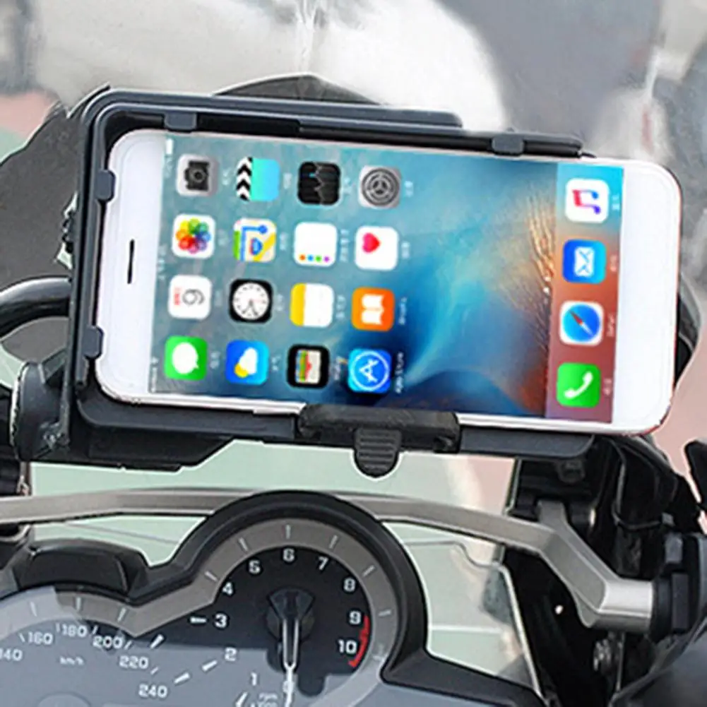 

Motorcycl Mobile Phone Navigation Bracket Twin USB Charging For R1200GS ADV S1000XR Mobile Phone GPS Navigation