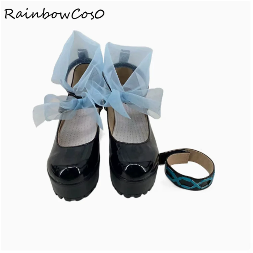 Обувь для косплея рыцарей Eyjafjalla the hамка Арви сапоги игры аниме Хэллоуин RainbowCos0 W4292