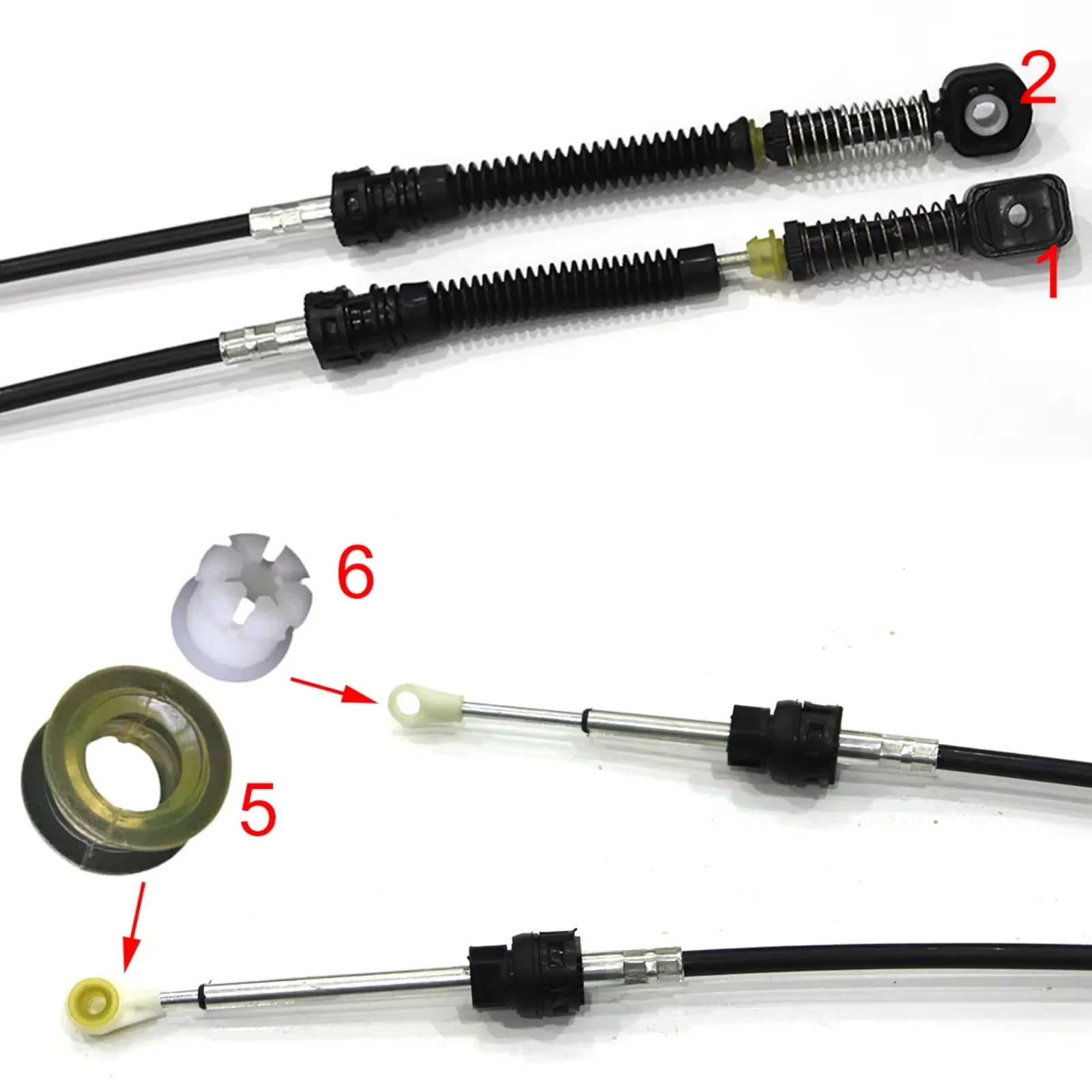 Для VW Scirocco ручной рычаг переключения передач трос втулка Боудена ремонтный