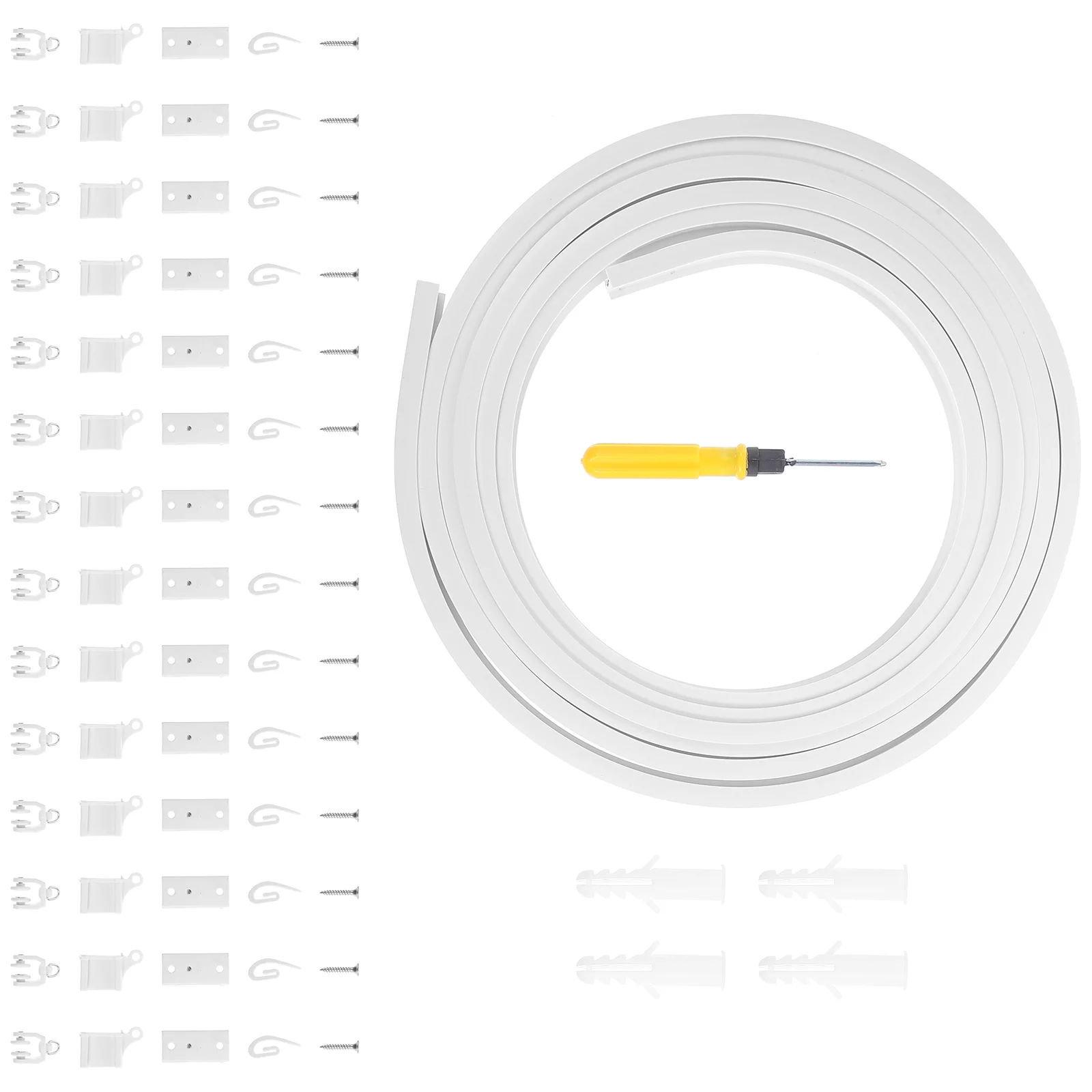 

Curtain Track Ceiling Mount Curtains Arc System Room Divider Tracks Drapes