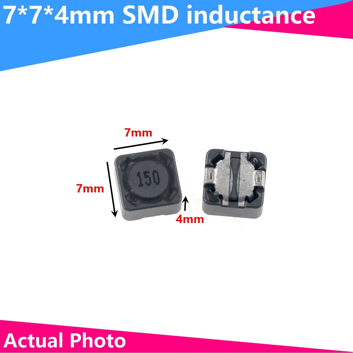 

Силовые индукторы CDRH74 RH74 SMD 20 шт.