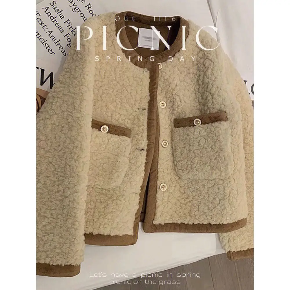 Новинка женские бархатные куртки на осень и зиму утепленные свободные пушистые