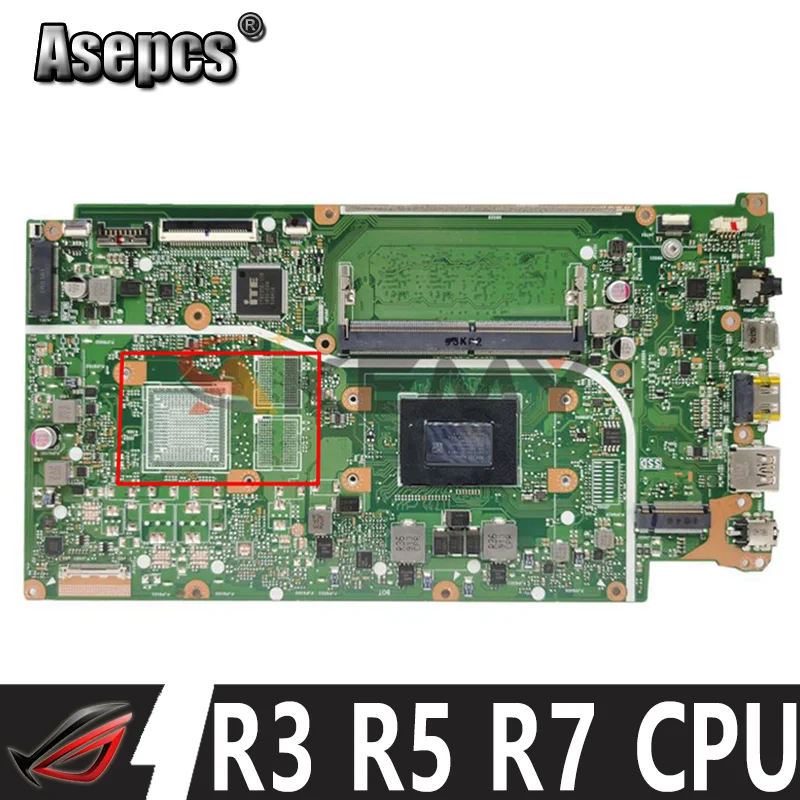 

Материнская плата X512DA для ноутбука ASUS F512DA X512D F512D X512DK, материнская плата для ноутбука 4 Гб ОЗУ AMD