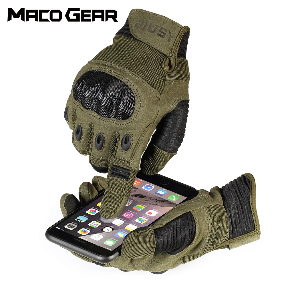 Men Full Finger Tactical Touch Screen Gloves Army Military Riding Cycling Bike Skiing Training Climbing Airsoft Hunting Mittens