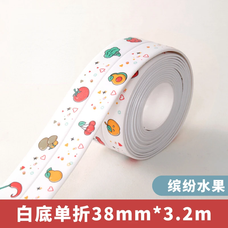 2022 Bathroom Shower Sink Bath Sealing Strip Tape White PVC Self Adhesive Waterproof Wall Sticker for Bathroom Kitchen