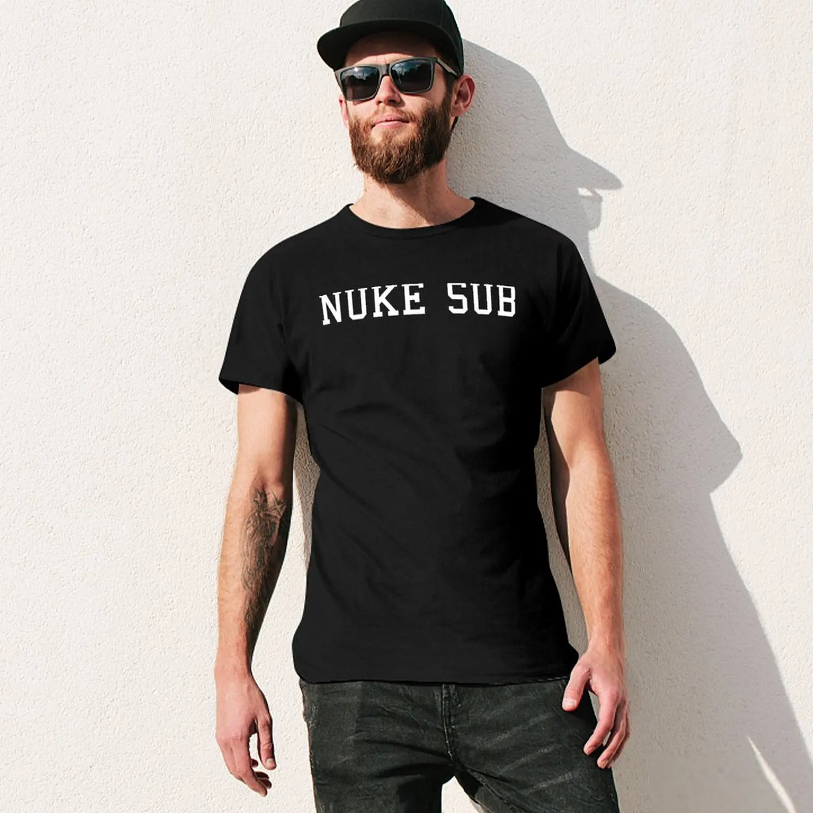 Фото Футболка NUKE SUB, устойчивая к пятнам, повседневная модель. №3