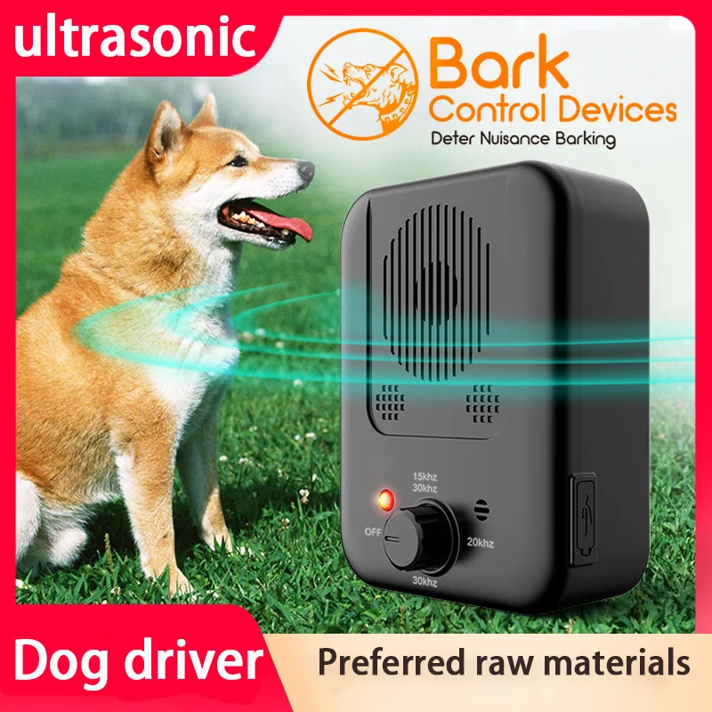 

Dog Bark Stopper Deterrents Ultrasonic Stopper Bark Dog Repeller Pet Training Stop Barking Anti Noise Device Pet Supplies