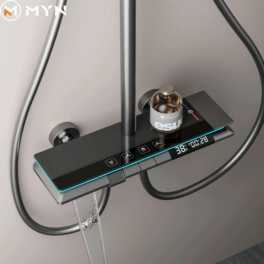 2024 г. Meiyani водопад спрей для ванной комнаты цифровой дисплей многофункциональный