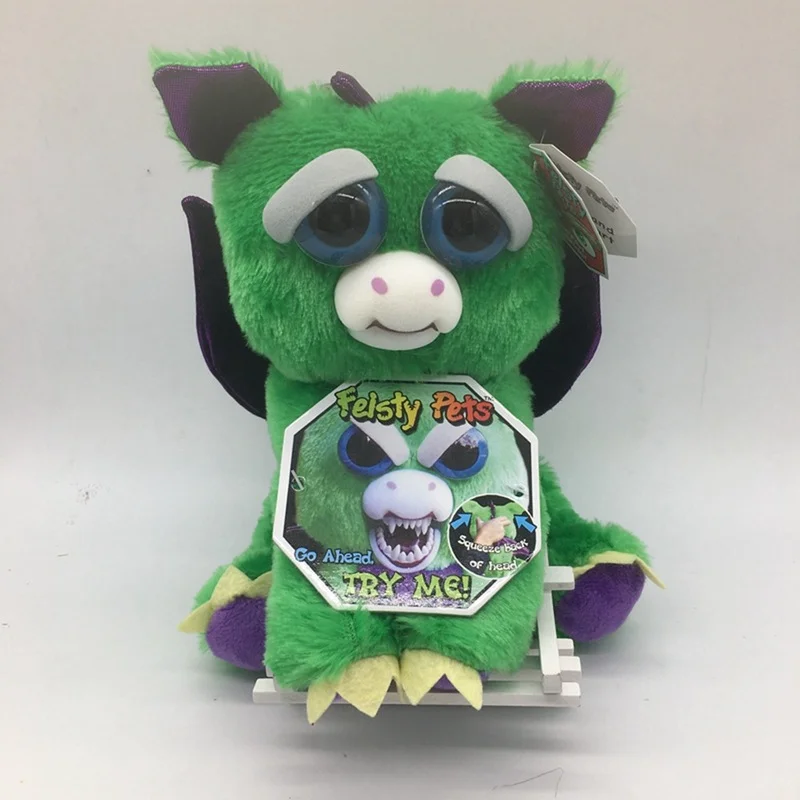 Kawaii Plush Feistys Unicorn Panda Rabbit Face Doll Pets Soft Stuffed Animals Cute Plushie Toys for Kids Girls Gifts images - 6
