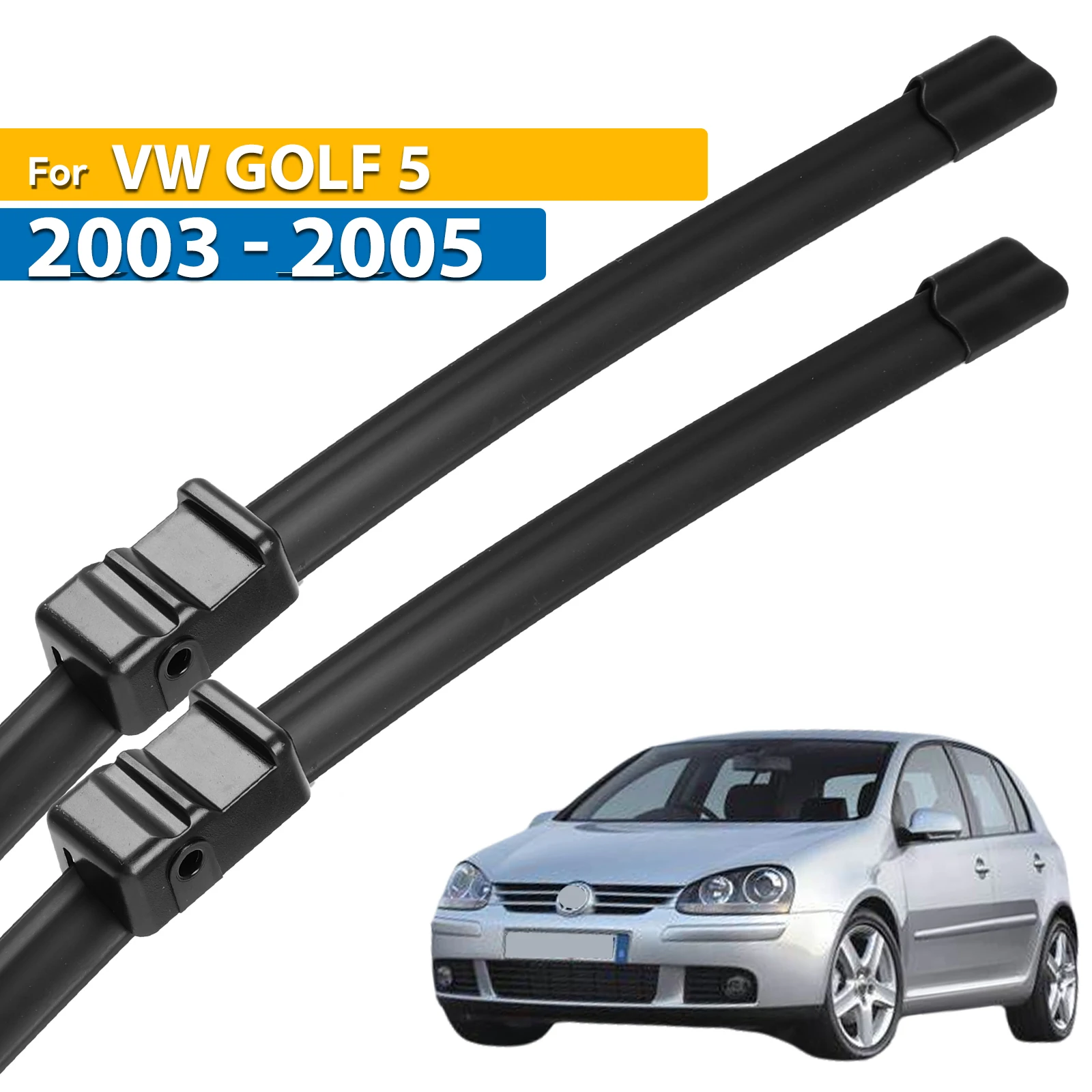

Стеклоочиститель Erick's LHD, передние щетки стеклоочистителя для VW Golf 5 2003-2005, лобовое стекло, чистые окна, автомобильные щетки от дождя 24 "+ 19"