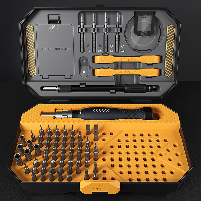 

145 In 1 Precision Screwdriver Set 132 Screw Driver Bits Set Hand Tool For Professional Electrician Tool Repair Phone Tool Kit