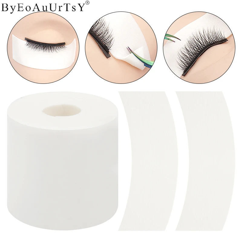110Pcs Micro Foam Eyepad Painless Lash Supplies PE Foam Eye Patch Easy Remove Tape Makeup Stickers Under Eyelash Pad Patch