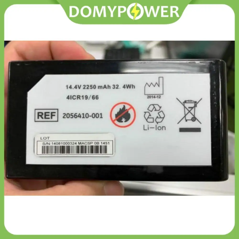 2250mAh Vital Signs Monitor Battery for GE MAC2000 2056410-002 4ICR19/66