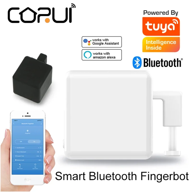 

Умная кнопка переключения с помощью Bluetooth и голосового управления