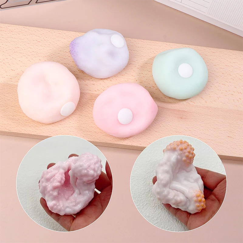 Сжимаемые настольные игрушки пластичность ледяная кожа супер мягкая