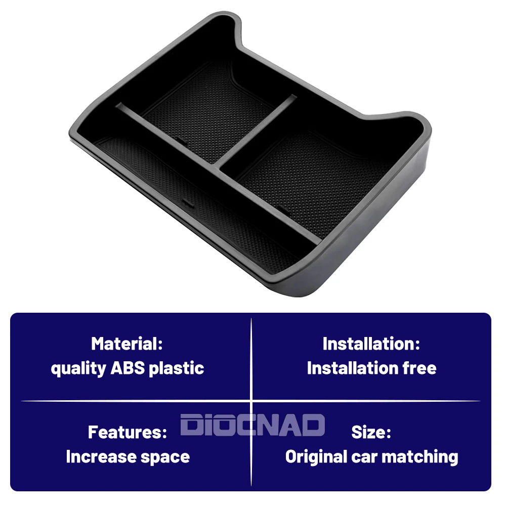 Для Volkswagen VW ID.4 Crozz 2021-2023 ящик для хранения центрального управления аксессуары