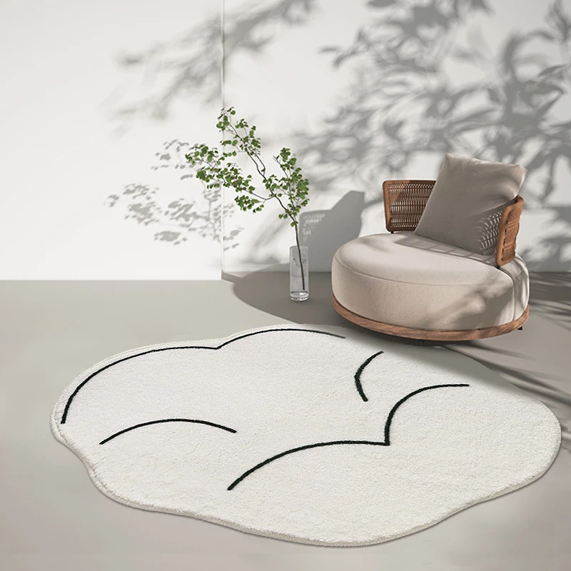 

Creative Irregular Cloud Carpets Bedroom Decor Rugs Large Area Carpet in Living Room Non-slip Fluffy Floor Mat Kids Room Rug