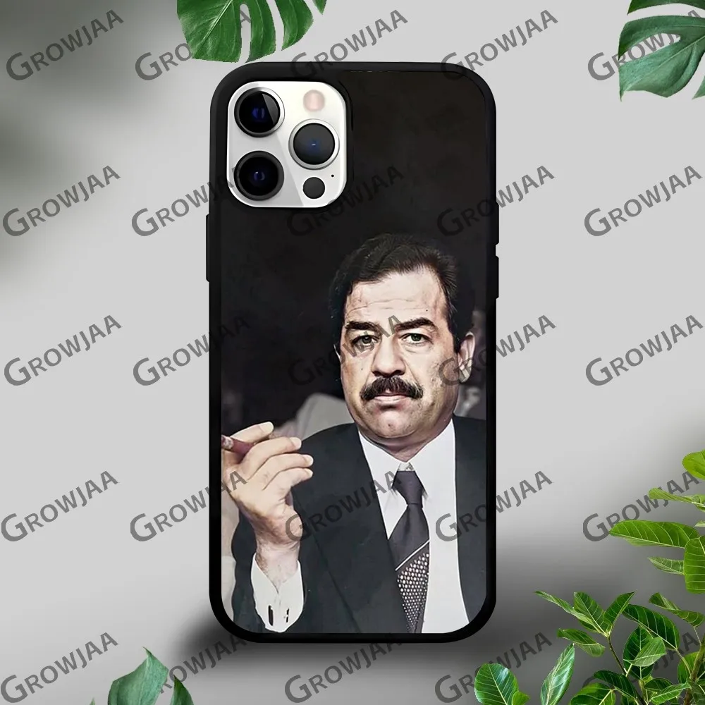 Чехол для телефона S-Саддам H-husдля iPhone 15 14 13 12 11 Pro Xs Max Mini XR X 7 8 Plus роскошный