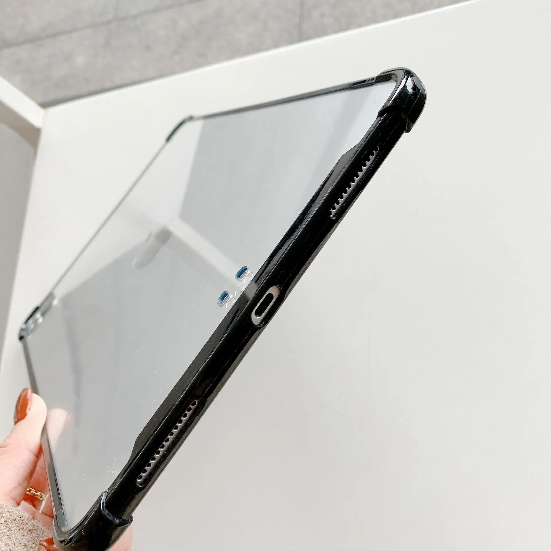Для iPad 2021 Mini 6 Pro 11 9 поколения Чехол 10,2 2018 9,7 5/6 Air 2/3/4 10,5 10,9 полиуретановый силиконовый прозрачный Чехол