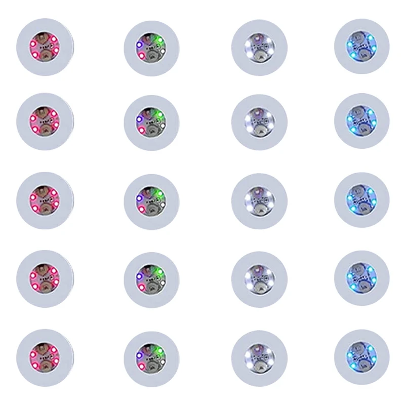 Продвижение! 25 штук светодиодных подставок LED Coaster круглые флэш-кружки для вина, ликера и напитков на вечеринках в баре.