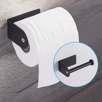 bathroom toilet paper holder black stainless steel waterroof bathroom accessories kitchen toilet roll towel shelf