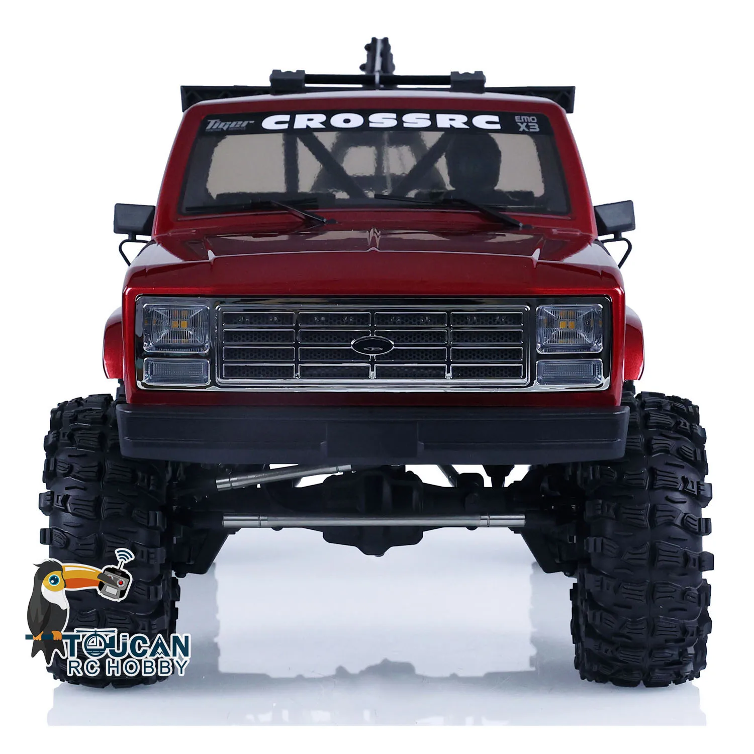 Фото 1/8 CORSSRC EMO X3 Гусеничные машинки с дистанционным управлением 4WD RC Буксировочный спасательный автомобиль 4x4 Модель автомобилей с беспроводным управлением Игрушки для взрослых №1