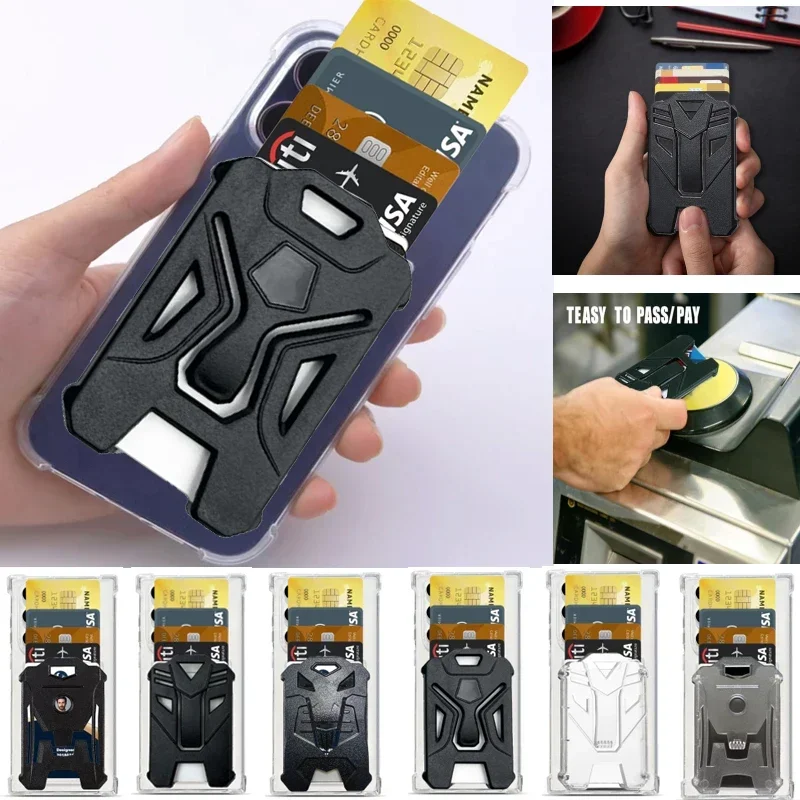 Фото Для Xiaomi Mi 14 5G/Mi 14 Pro 5G/Mi 14 Ultra/Mi 14T/Mi 14T Pro 5G чехол Doka броня слот для карт противоударный бронированный чехол дизайн чехол №1