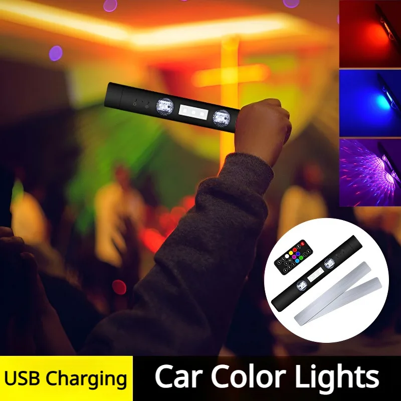 Новый Красочный беспроводной пульт дистанционного управления с голосовой