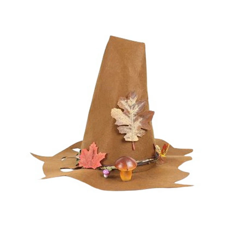

Halloween Party Felt Witch Hats Easter Ghost Festival Magician Witch Pointy Hat Cosplay Event Costume Cap