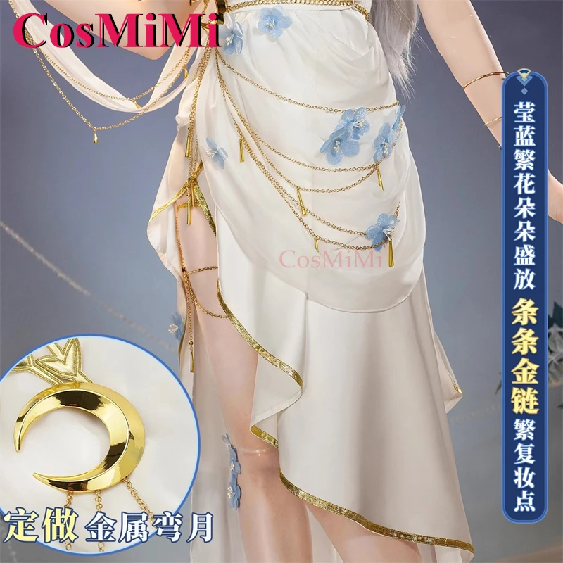 CosMiMi Frieren: Beyond Journey's End Frieren Косплей Костюм Oracle Maiden Великолепное элегантное